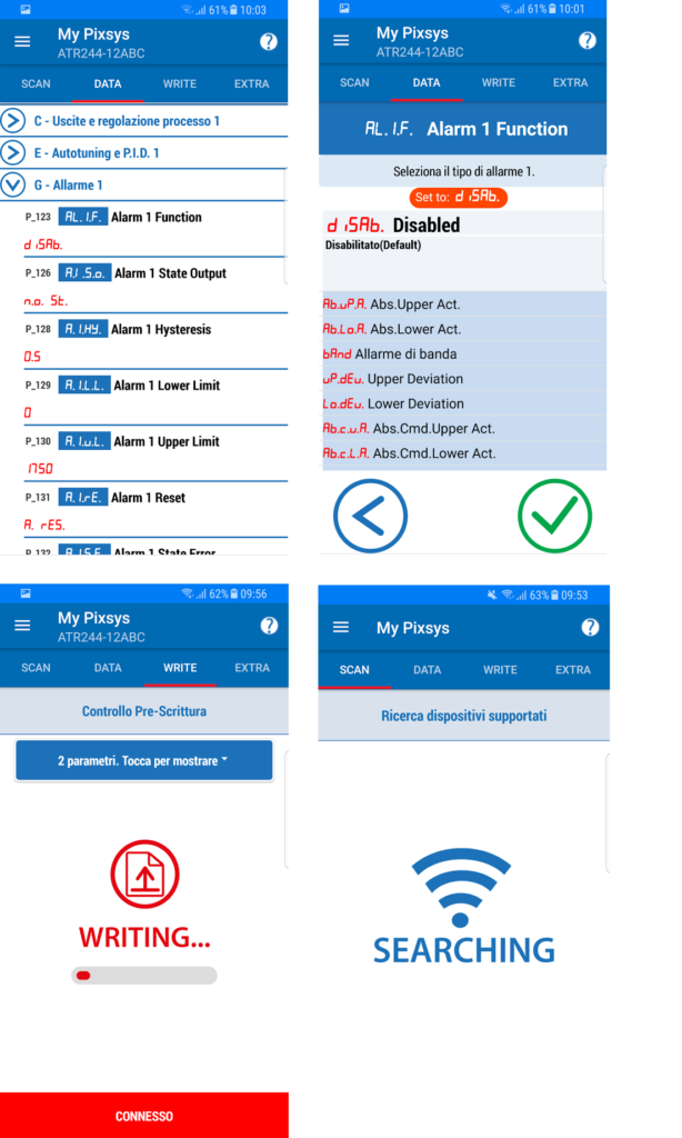 Smart Phone APP digital panel meter