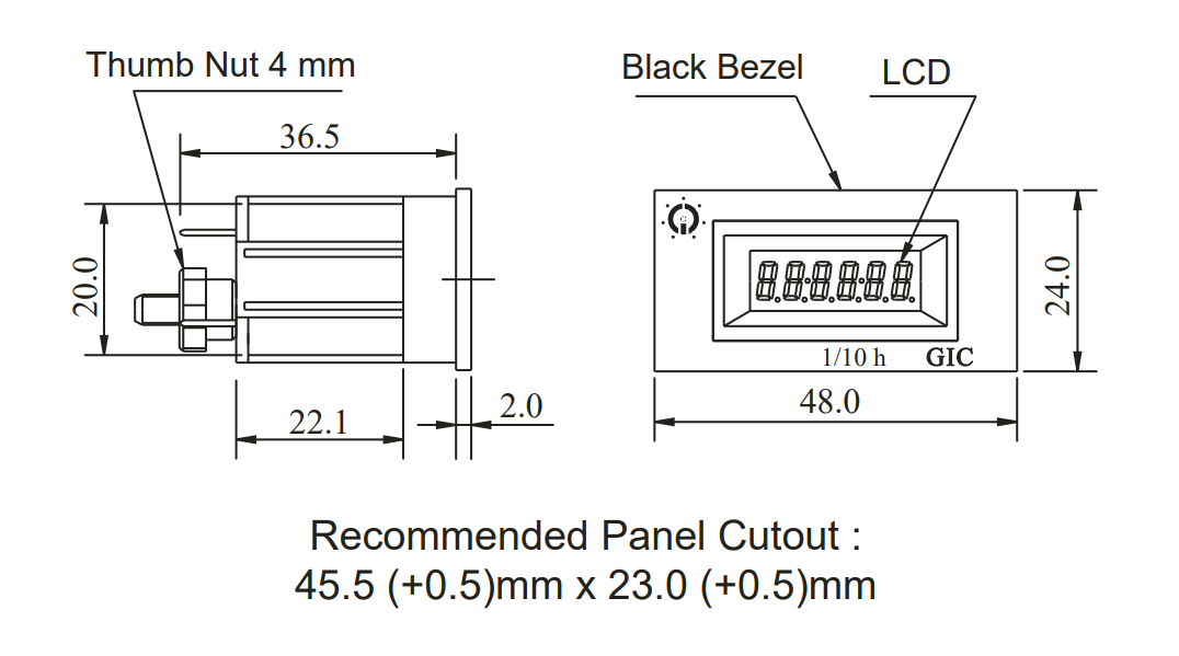 1-32-DIN-Panel-Mount-Hour-Meter-Dimmensions