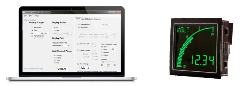 APM panel Voltmeter software