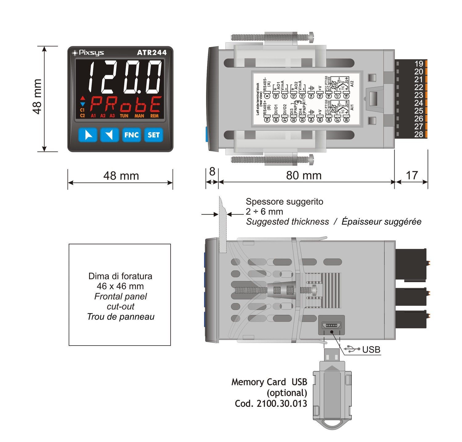 Limit controller or Kiln controller