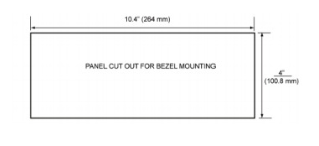 Panel Meter Cut Out