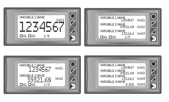 Modbus display