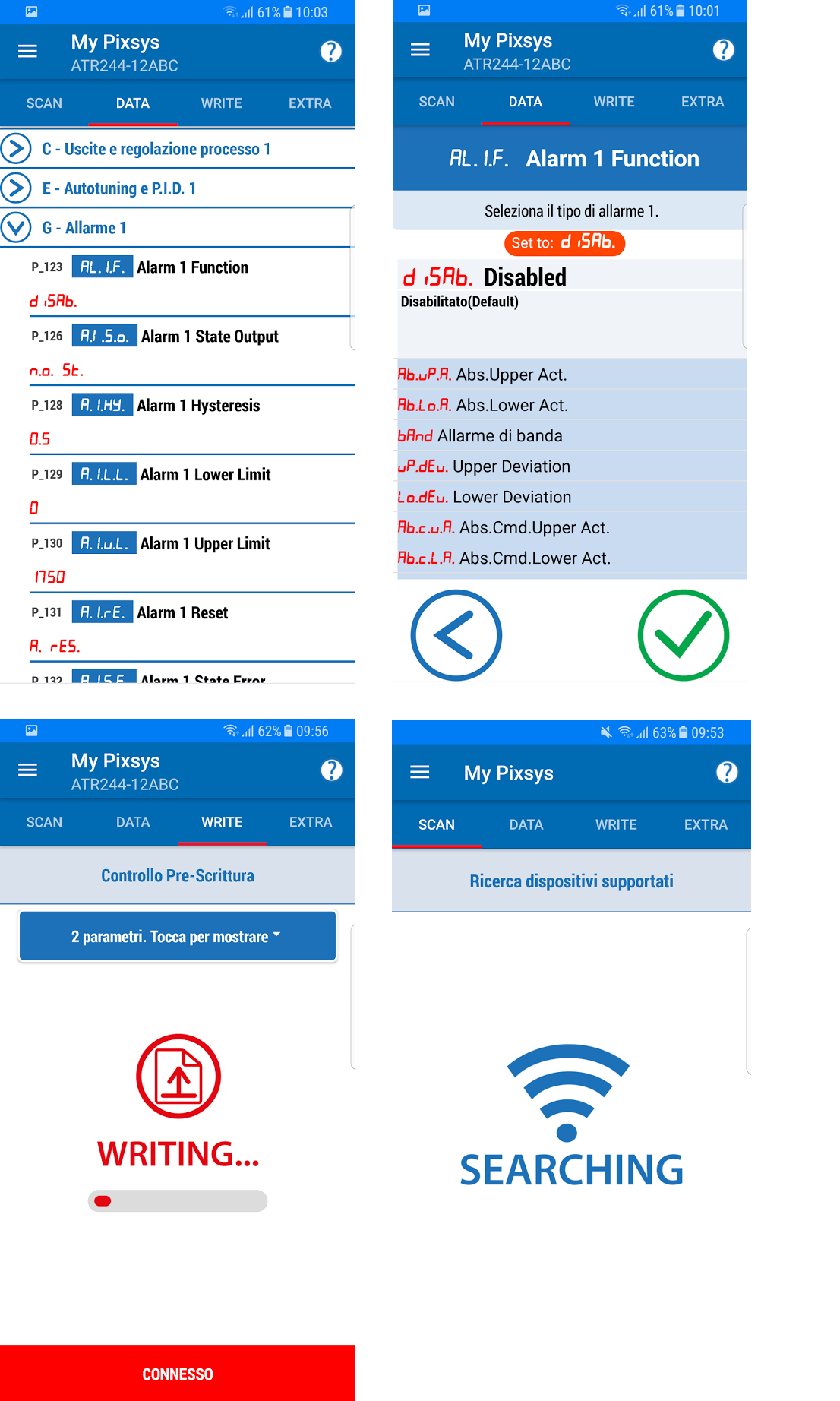 panel meter 4 to 20 mA software